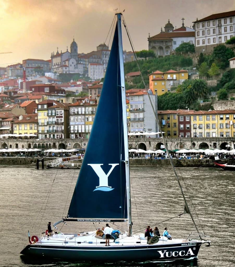 Voilier sur le Douro, Porto